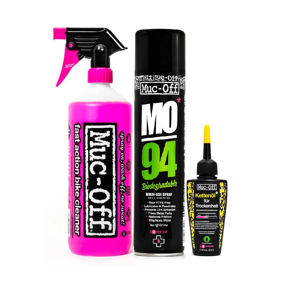 Pack wash protect and lube kit dry Muc-Off