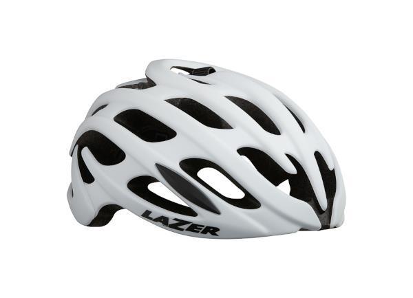 Casque Route Blade + White Lazer