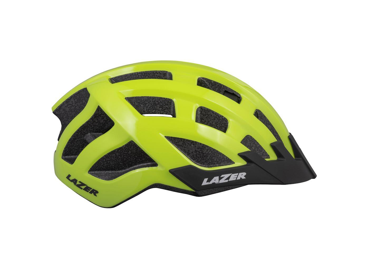 Casque VTT & Route Compact DLX Flash Jaune Lazer