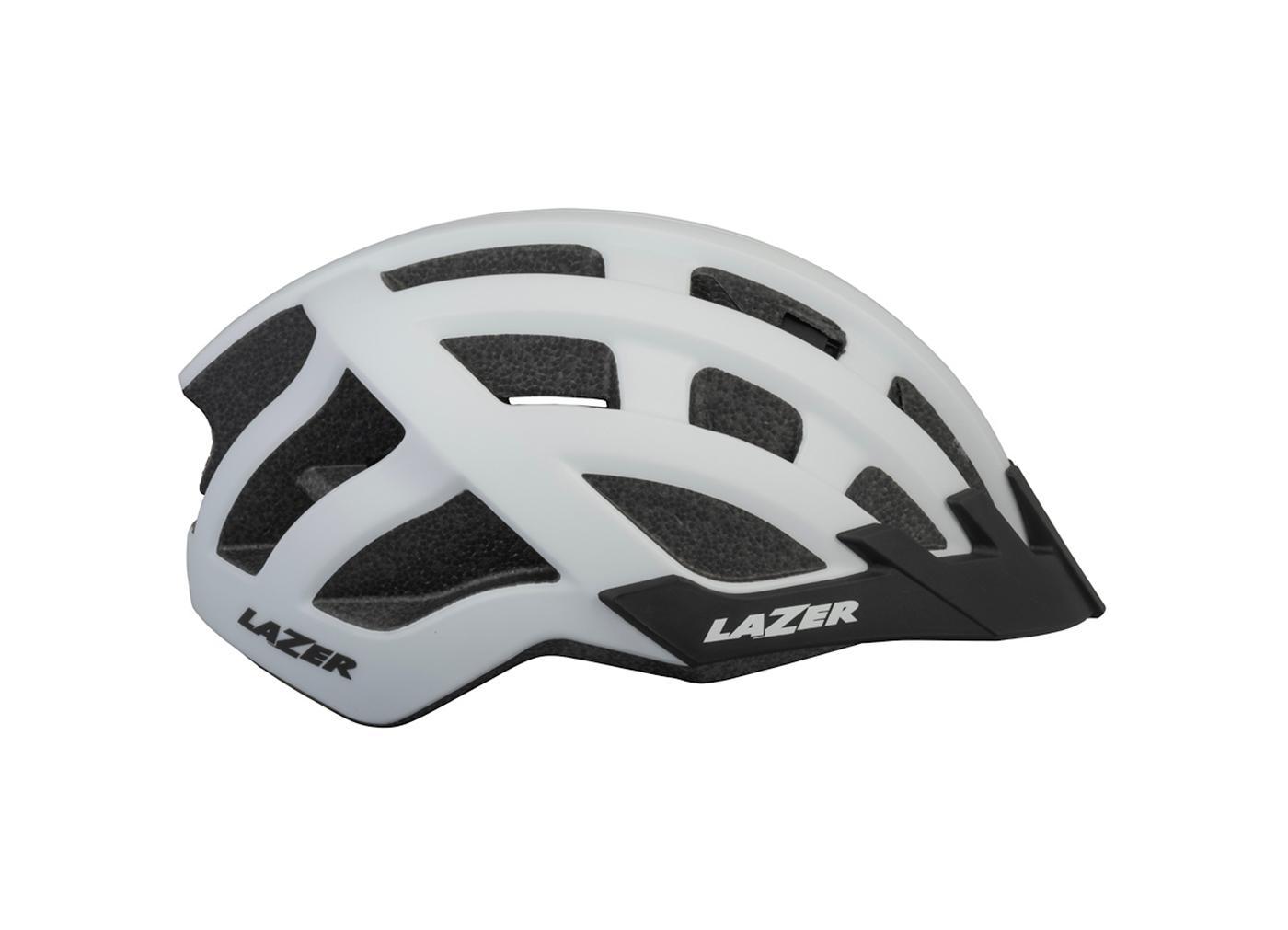 Casque VTT & Route Compact DLX Mat Blanc Lazer