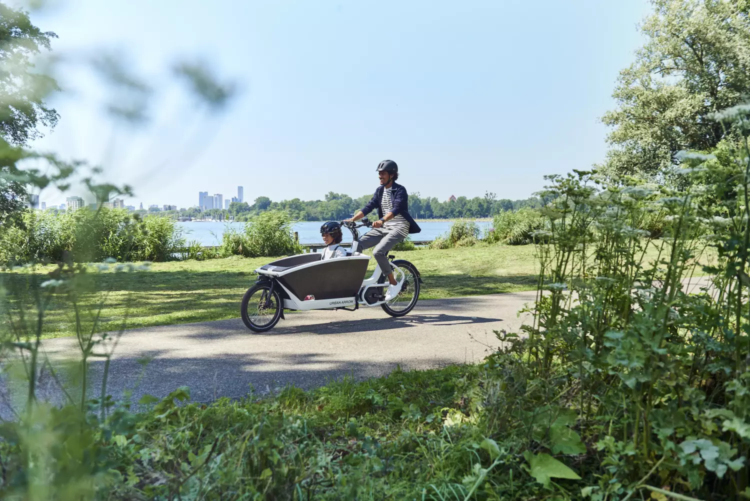 Vélos cargo familiale Urban Arrow